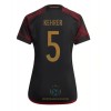 Maglia ufficiale Germania Thilo Kehrer 5 Trasferta Mondiali 2022 per Donna